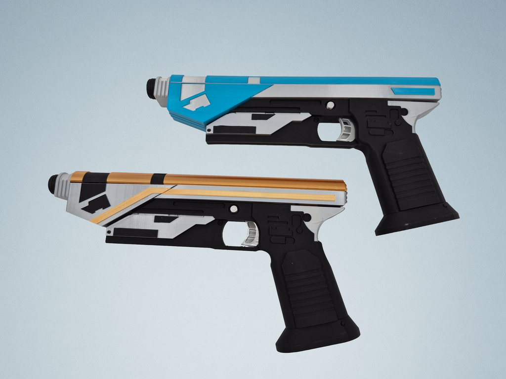 2 Sabine Wren Blasters – Blauwe & Gouden