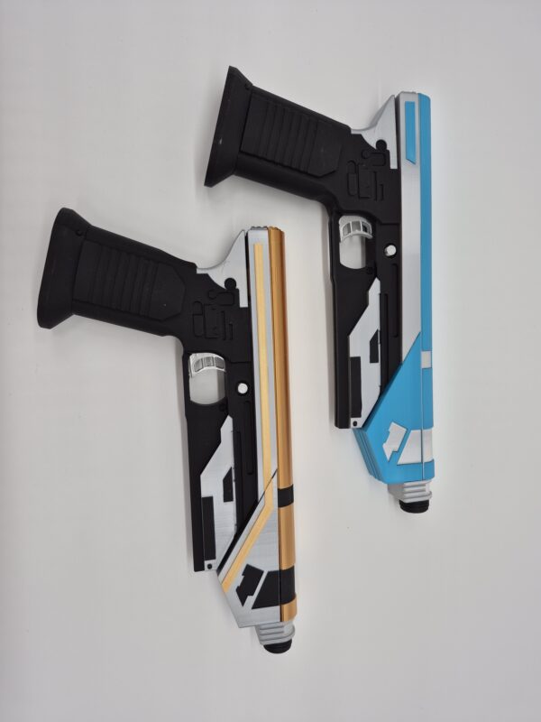 Set van 2 Sabine Wren Blasters – Blauwe & Gouden Replica